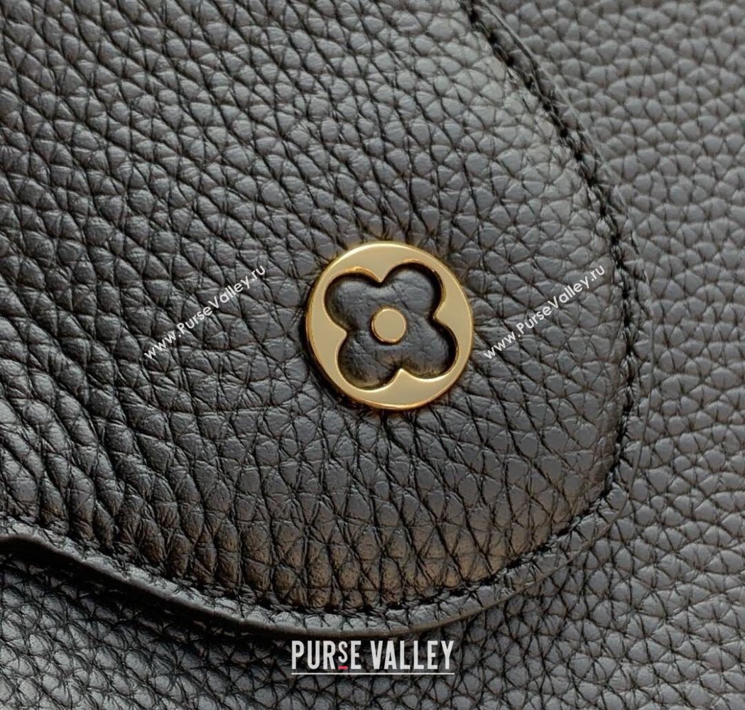 Louis Vuitton Capucines Mini Bag in Black Taurillon Leather with Maxi Studs M12751 Black 2025 (KI-250212046)