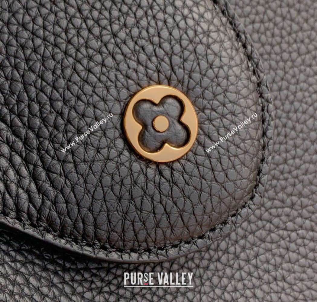 Louis Vuitton Capucines BB Bag in Black Taurillon Leather with Maxi Studs M11964 Black 2025 (KI-250212047)