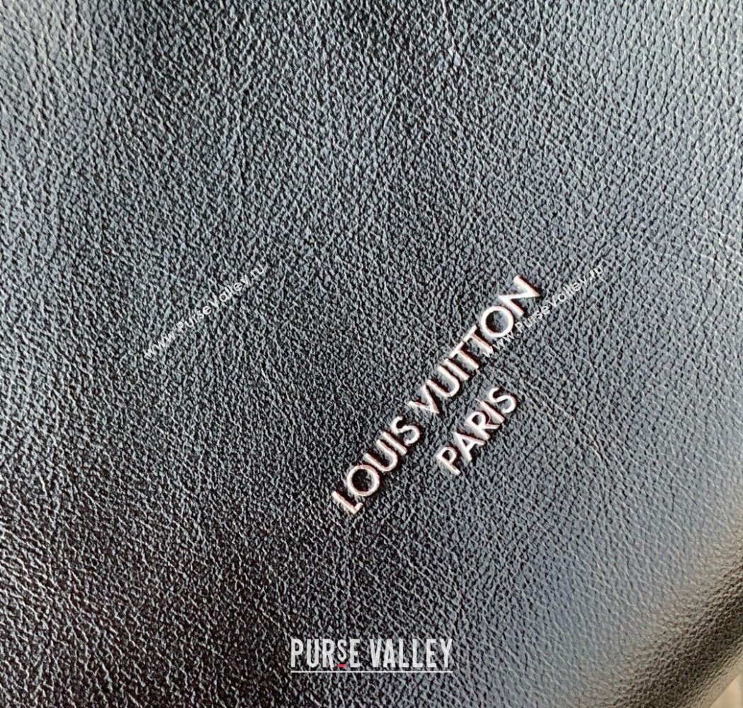 Louis Vuitton LV x TM CarryAll Vibe PM Bag in Black Lambskin M13105 2025 (KI-250212050)