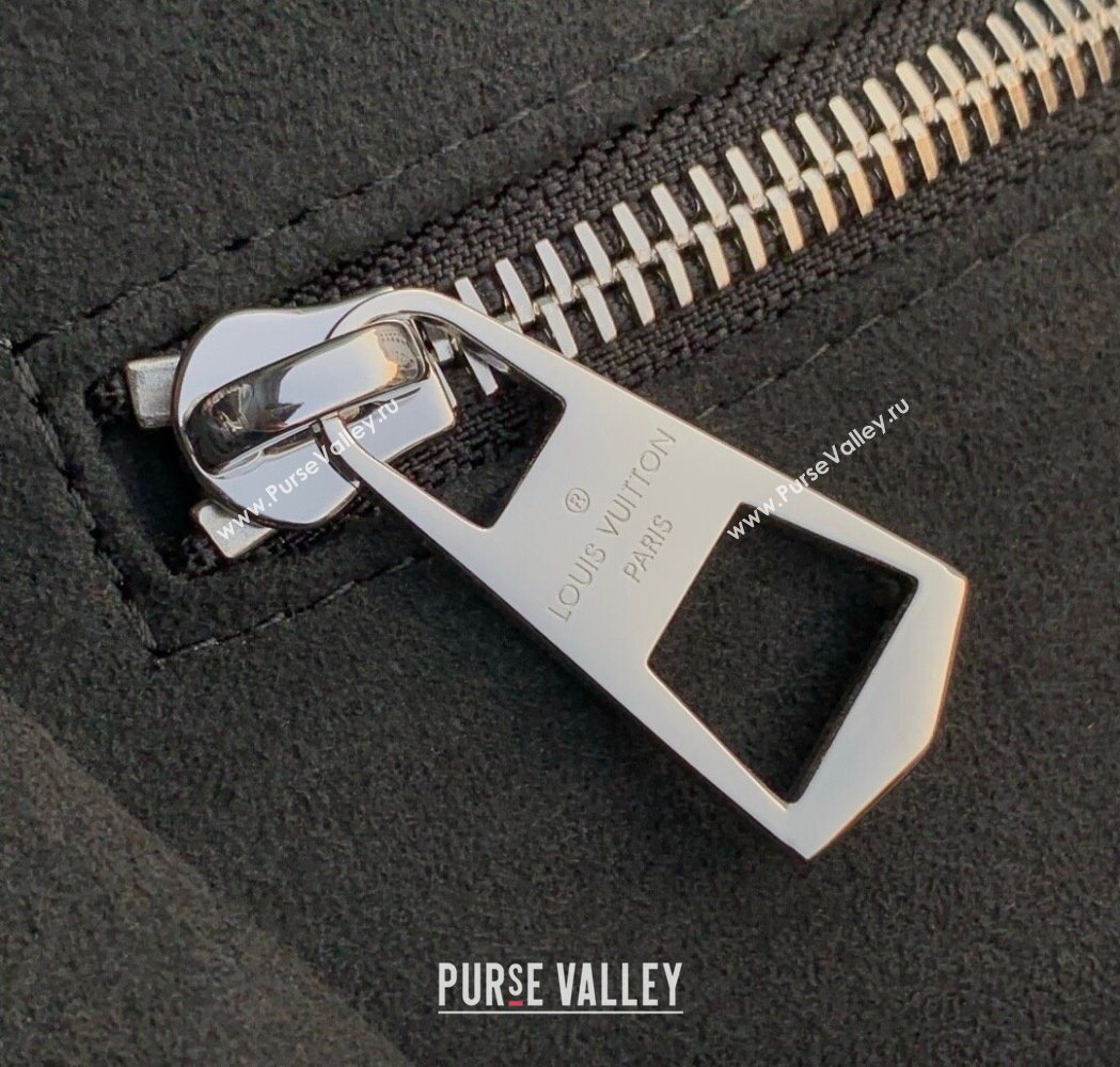 Louis Vuitton LV x TM CarryAll Vibe PM Bag in Black Lambskin M13105 2025 (KI-250212050)