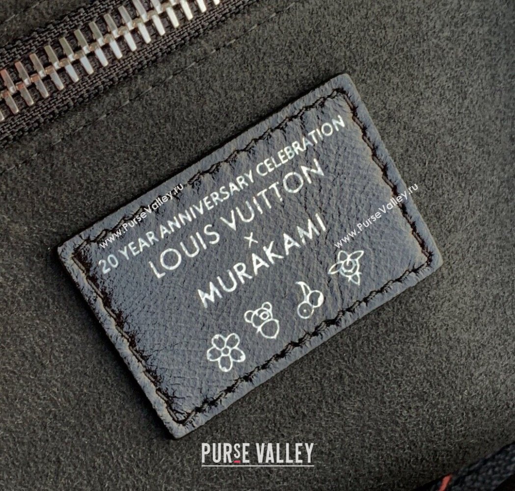 Louis Vuitton LV x TM CarryAll Vibe PM Bag in Black Lambskin M13105 2025 (KI-250212050)