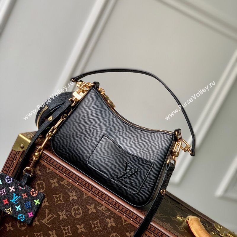 Louis Vuitton LV x TM Marellini Hobo Bag in Epi Grained Leather M13099 Black 2025 (KI-250212052)