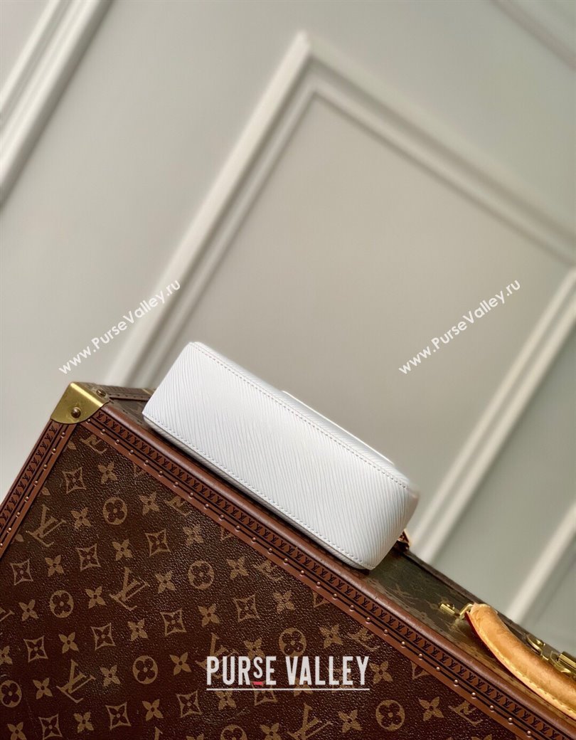 Louis Vuitton LV x TM Marellini Hobo Bag in Epi Grained Leather M13100 White 2025 (KI-250212053)
