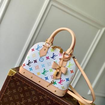 Louis Vuitton LV x TM Alma BB Bag in Monogram Canvas White/Multicolor M13078 2025 (KI-250212055)