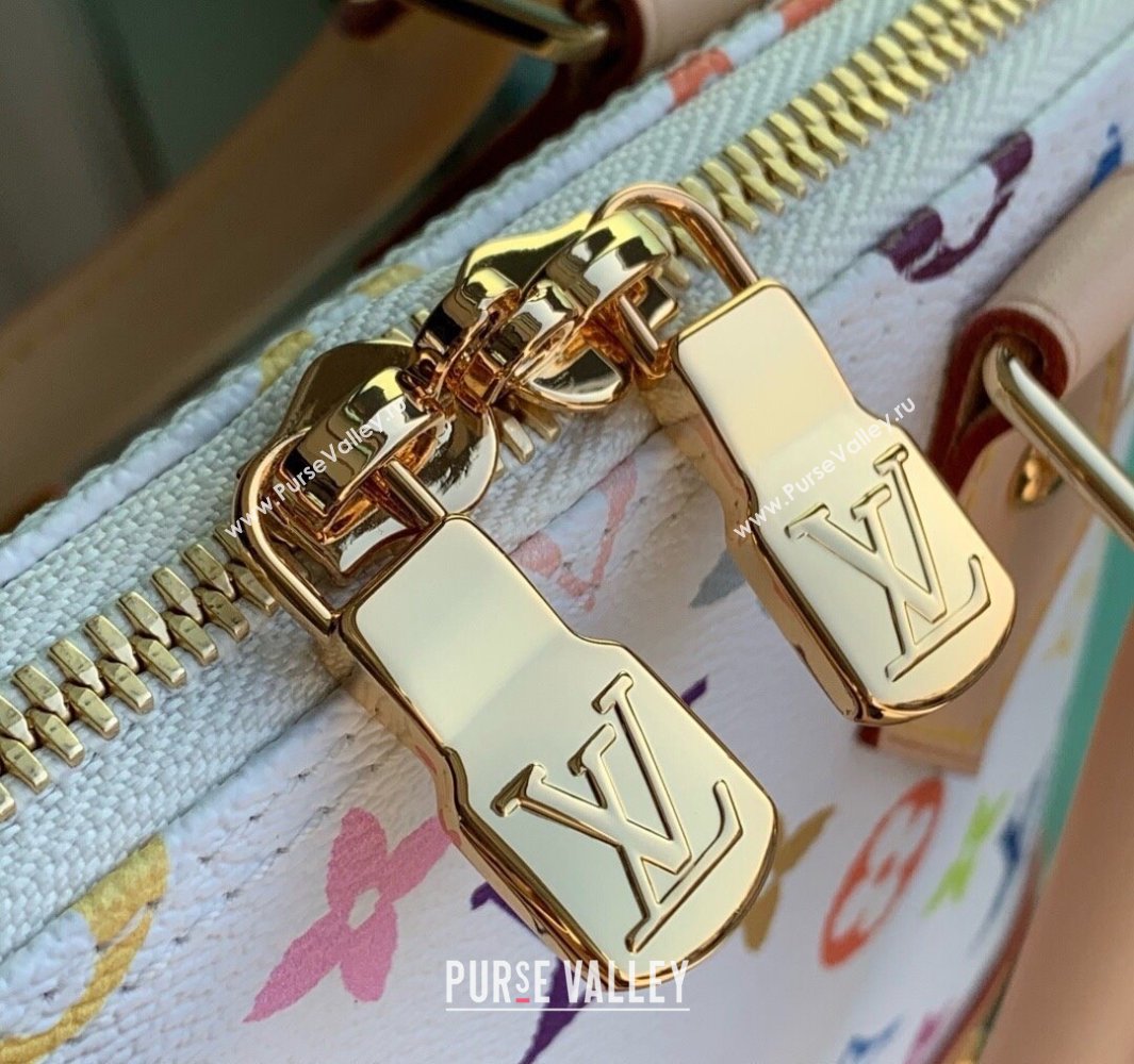 Louis Vuitton LV x TM Alma BB Bag in Monogram Canvas White/Multicolor M13078 2025 (KI-250212055)