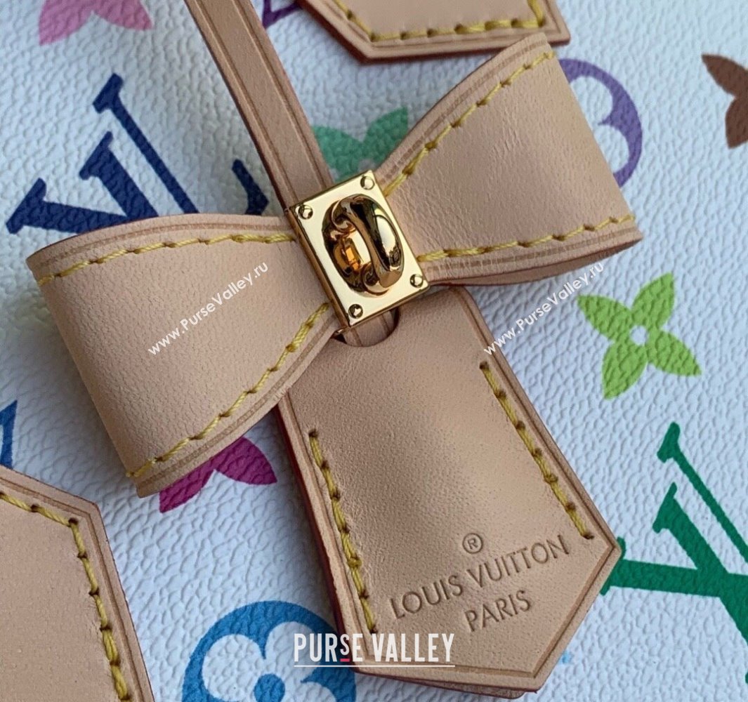 Louis Vuitton LV x TM Alma BB Bag in Monogram Canvas White/Multicolor M13078 2025 (KI-250212055)