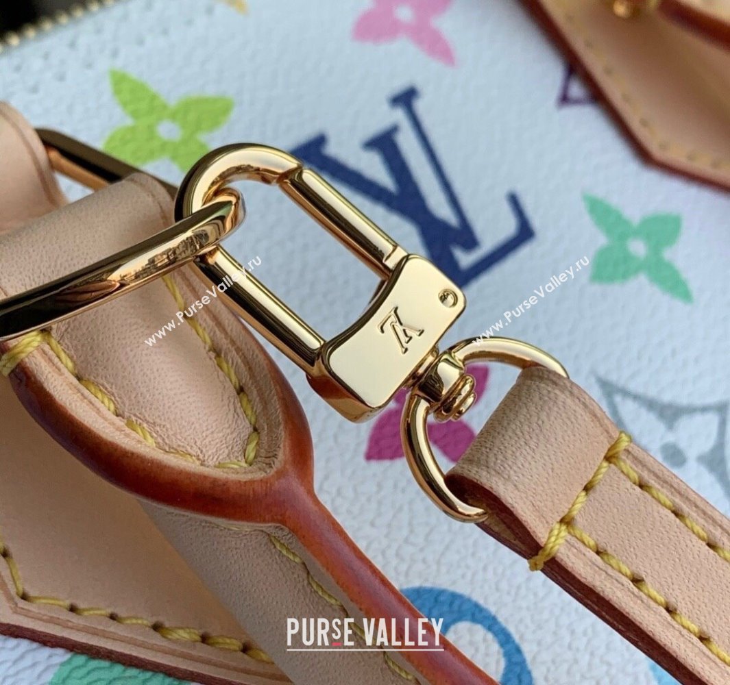 Louis Vuitton LV x TM Alma BB Bag in Monogram Canvas White/Multicolor M13078 2025 (KI-250212055)