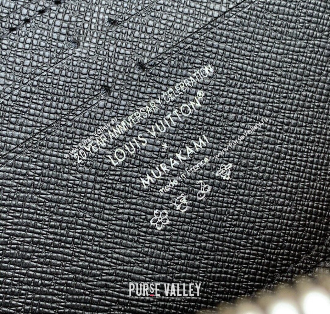 Louis Vuitton LV x TM Clemence Wallet in Monogram Canvas M13408 Multicolored/Black 2025 (KI-250212056)