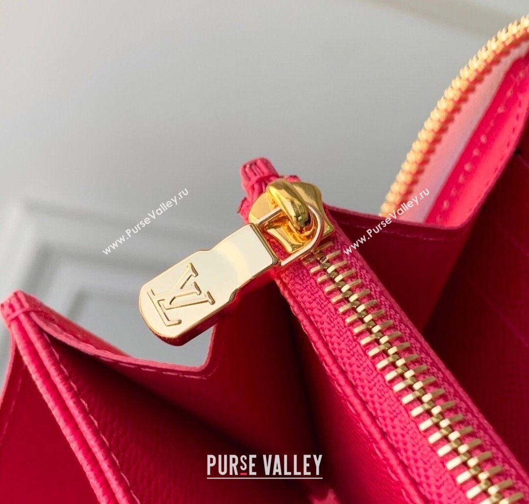 Louis Vuitton LV x TM Clemence Wallet in Monogram Canvas M13408 Multicolored/White 2025 (KI-250212057)
