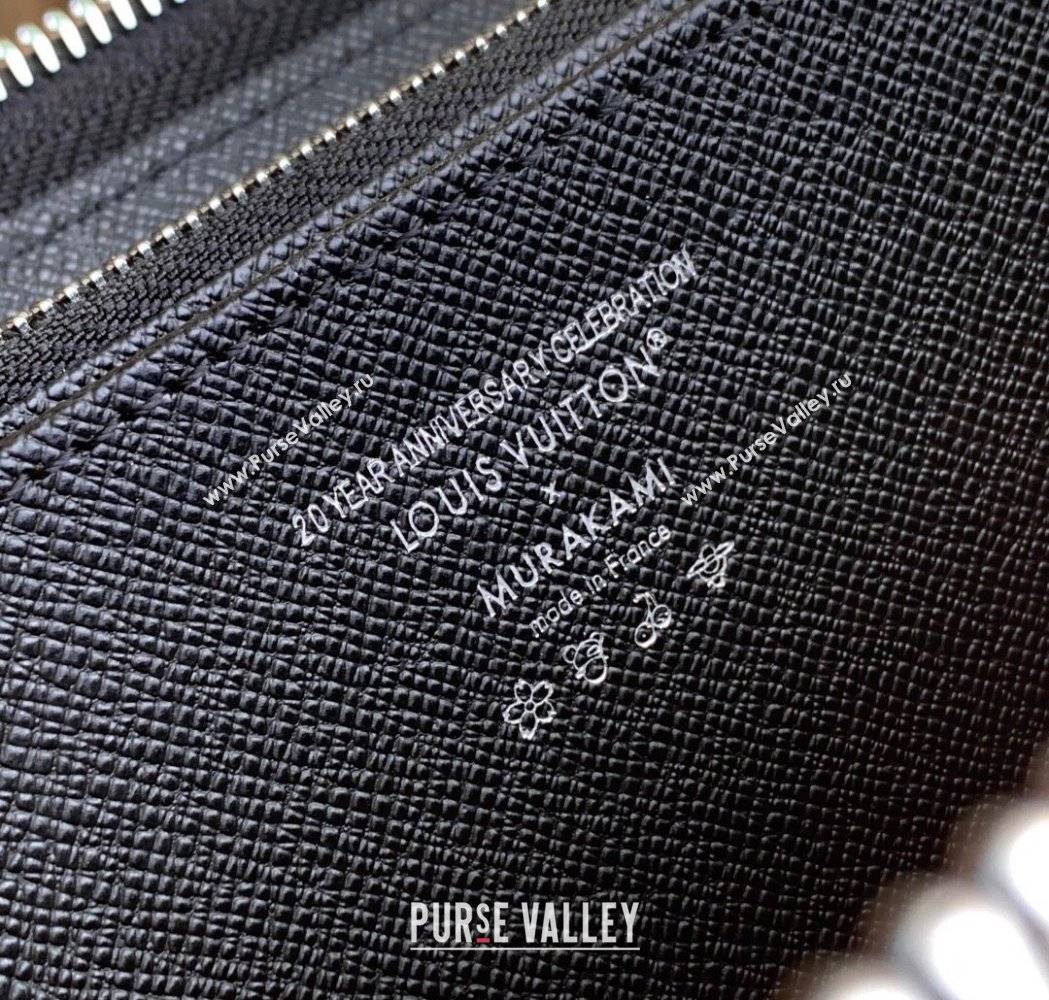 Louis Vuitton LV x TM Zippy Wallet in Monogram Canvas M13992 Multicolored/Black 2025 (KI-250212058)