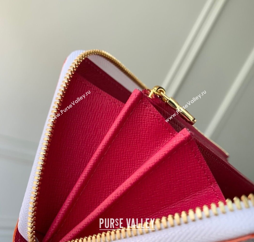 Louis Vuitton LV x TM Zippy Wallet in Monogram Canvas M13992 Multicolored/White 2025 (KI-250212059)