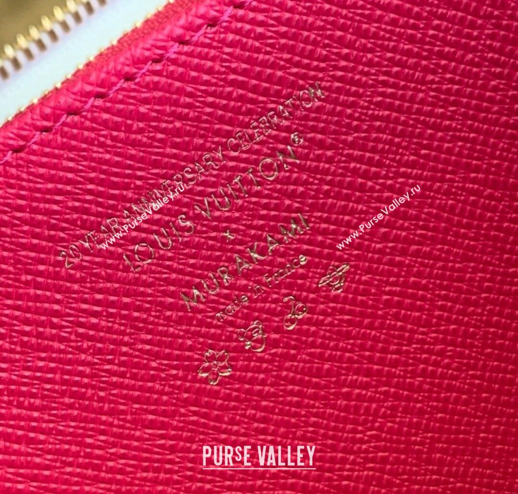 Louis Vuitton LV x TM Zippy Wallet in Monogram Canvas M13992 Multicolored/White 2025 (KI-250212059)