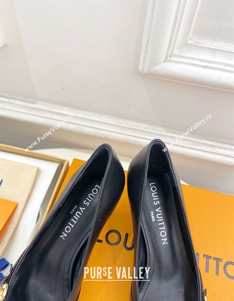 Louis Vuitton 6AM Pumps 5.5cm in Lambskin Leather Black 2025 (MD-250222020)