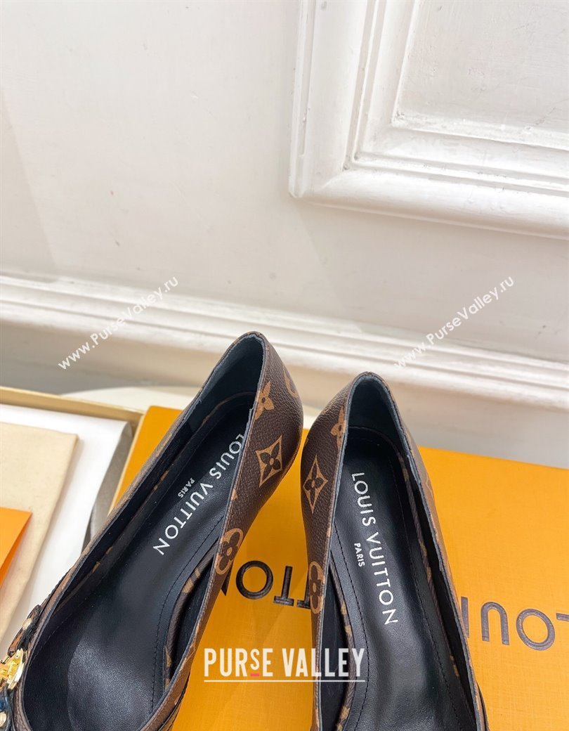 Louis Vuitton 6AM Pumps 5.5cm in Monogram Canvas 2025 (MD-250222015)