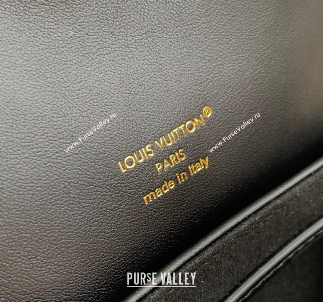Louis Vuitton Coussin Backpack PM Bag M13357 Monogram Lambskin Leather Black 2025 (KI-250524016)