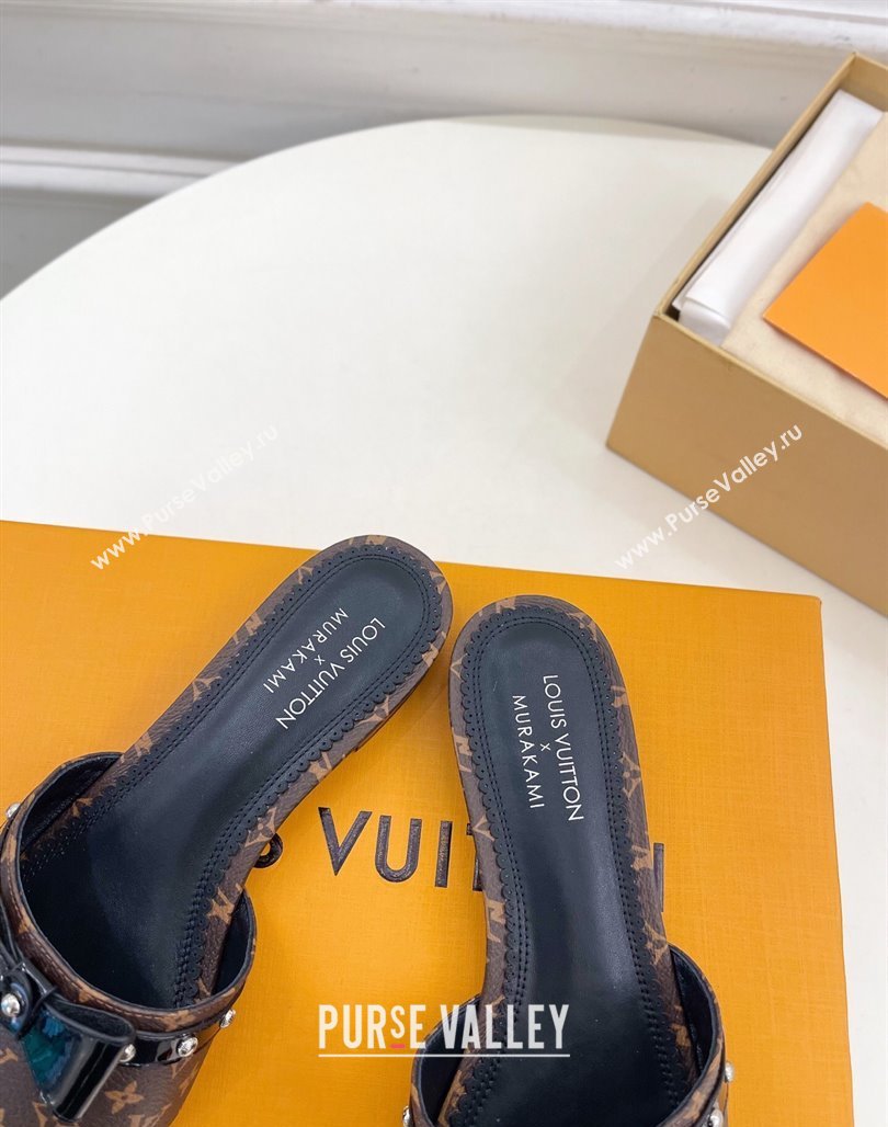 Louis Vuitton 6AM Flat Slides Sandal with Bow Monogram Canvas 2025 (MD-250421093)