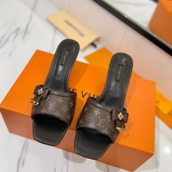 Louis Vuitton Heel Slides Sandal 5cm in Monogram Canvas/Black 2025 LV042201 (MD-250422024)