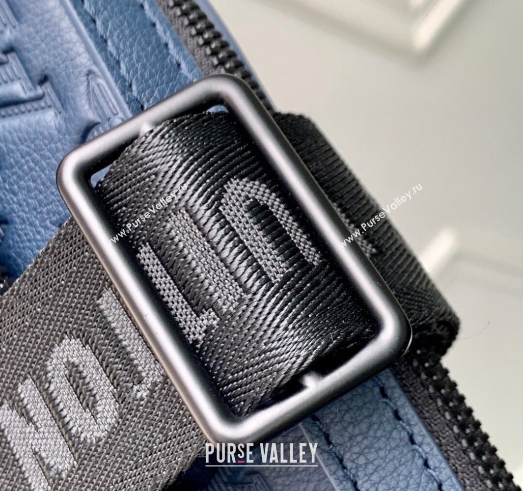 Louis Vuitton Trio Messenger bag in Navy Blue Monogram Shadow Leather M14785 2025 (KI-250523084)