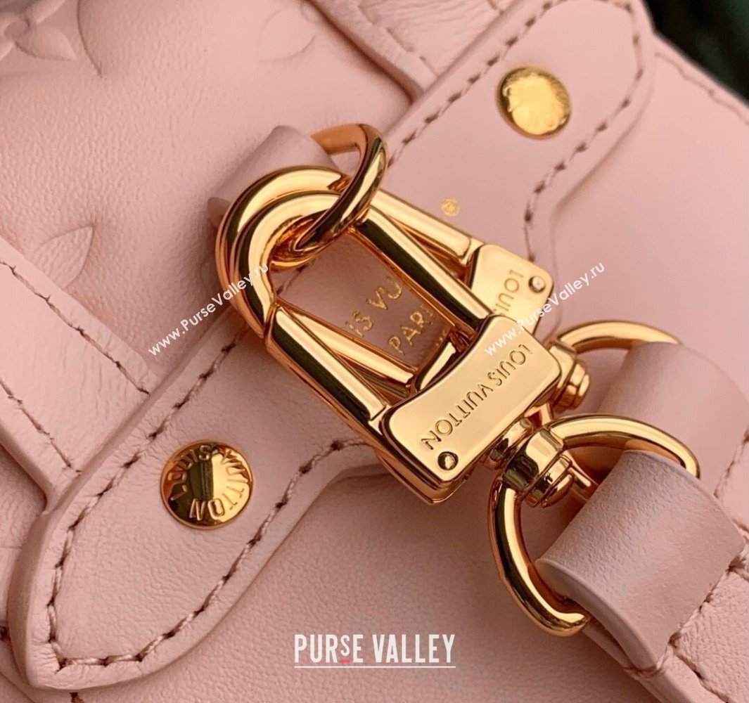 Louis Vuitton Coussin Backpack Mini Bag in Monogram Lambskin Leather M13387 Pink 2025 (KI-250524014)