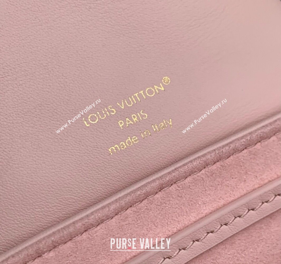 Louis Vuitton Coussin Backpack Mini Bag in Monogram Lambskin Leather M13387 Pink 2025 (KI-250524014)