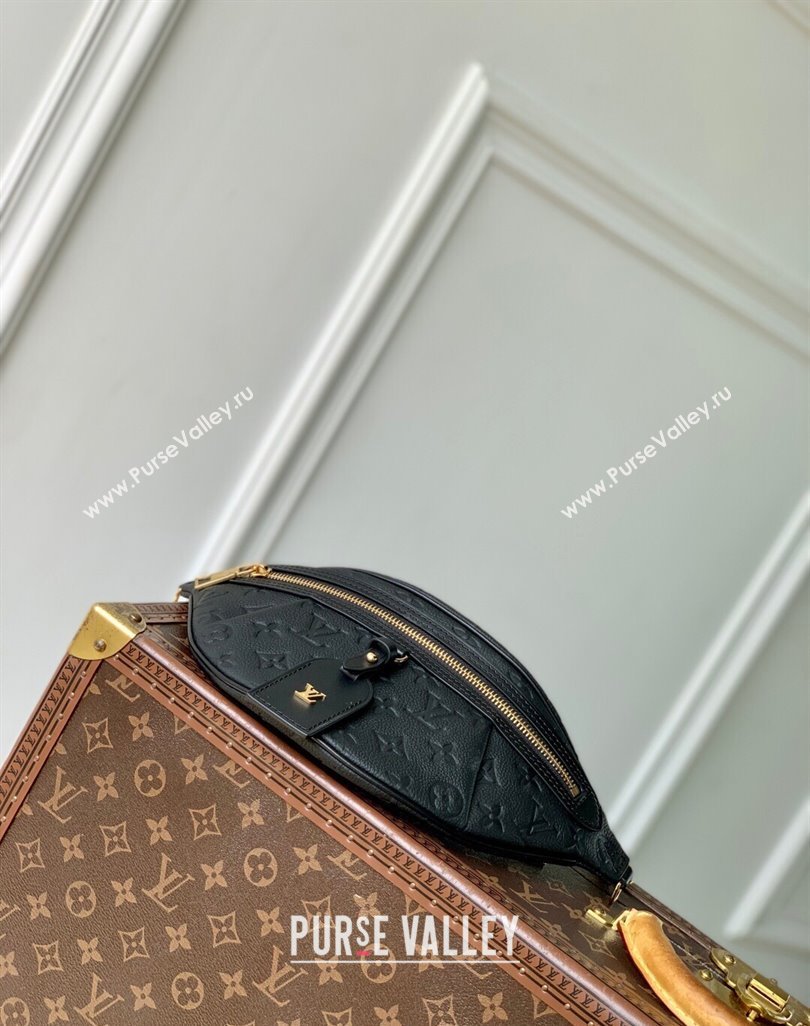 Louis Vuitton High Rise PM bumbag in Black Monogram Leather 2025 M14353 (KI-250523038)