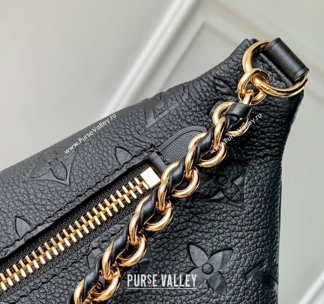 Louis Vuitton High Rise PM bumbag in Black Monogram Leather 2025 M14353 (KI-250523038)