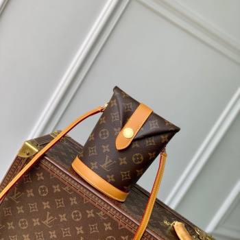 Louis Vuitton Mens Envelope Pouch Mini Bag in Monogram Canvas M14056 2025 (KI-250524021)