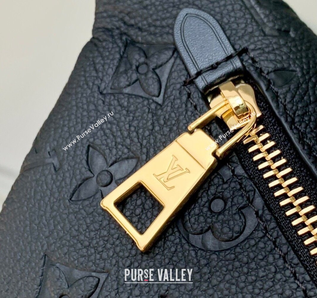 Louis Vuitton High Rise PM bumbag in Black Monogram Leather 2025 M14353 (KI-250523038)