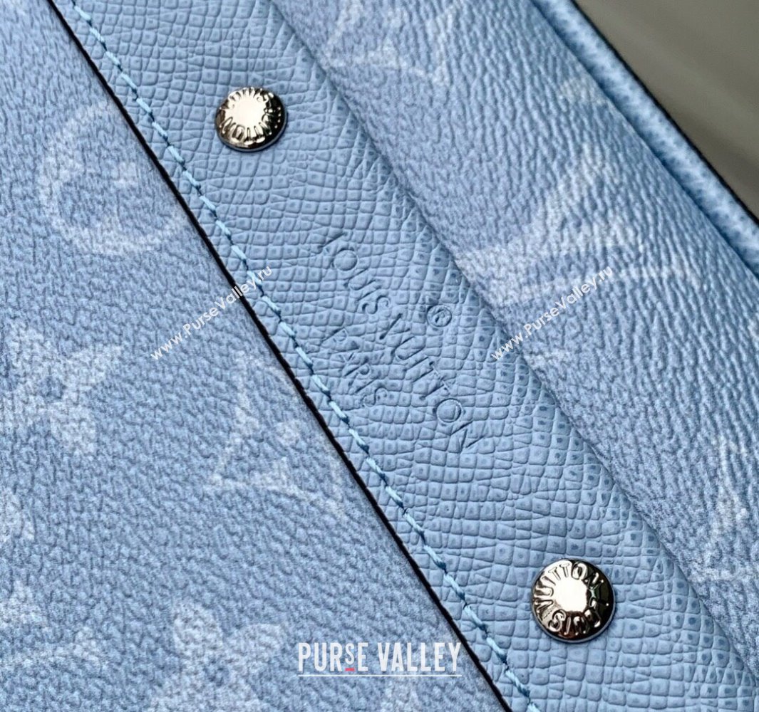 Louis Vuitton Alpha Messenger Bag in Sky Blue Monogram Canvas and Leather M14073 2025 (KI-250523048)
