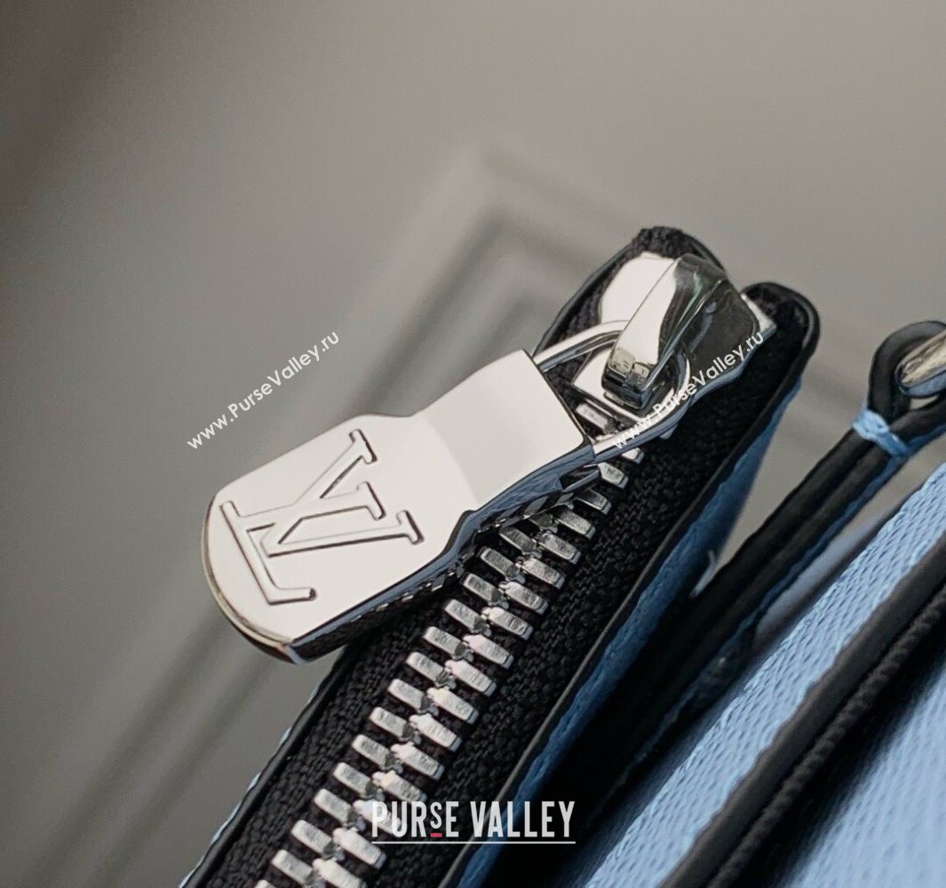 Louis Vuitton Trio Messenger Bag in Sky Blue Monogram Canvas and Leather M14069 2025 (KI-250523049)