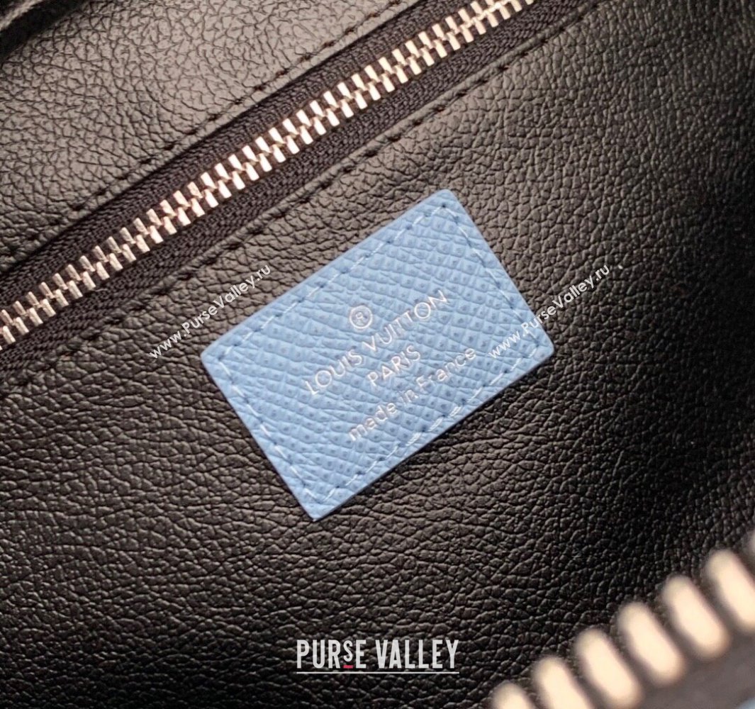 Louis Vuitton Dopp Kit Bag in Sky Blue Monogram Canvas and Leather M14125 2025 (KI-250523052)
