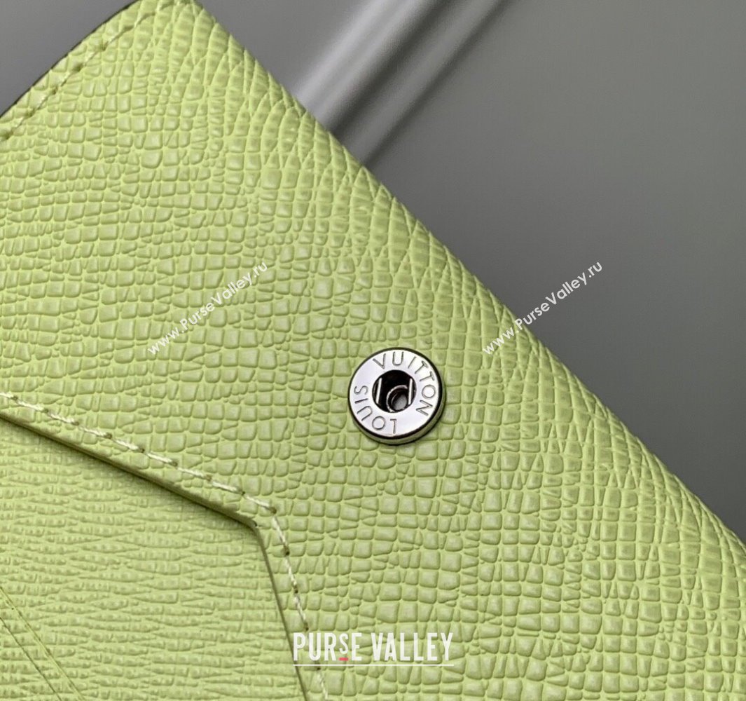 Louis Vuitton Envelope Business Card Holder in Lemon Yellow Monogram Canvas and Leather M14118 2025 (KI-250523054)