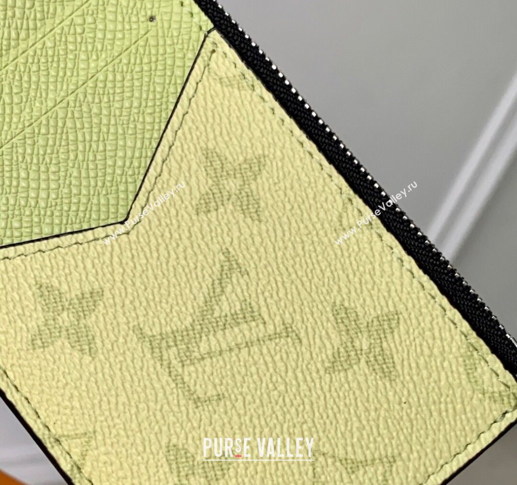 Louis Vuitton Coin Card Holder in Lemon Yellow Monogram Canvas and Leather M14109 2025 (KI-250523061)