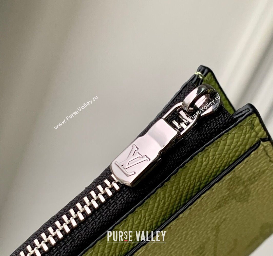 Louis Vuitton Coin Card Holder in Lemon Yellow Monogram Canvas and Leather M14109 2025 (KI-250523061)