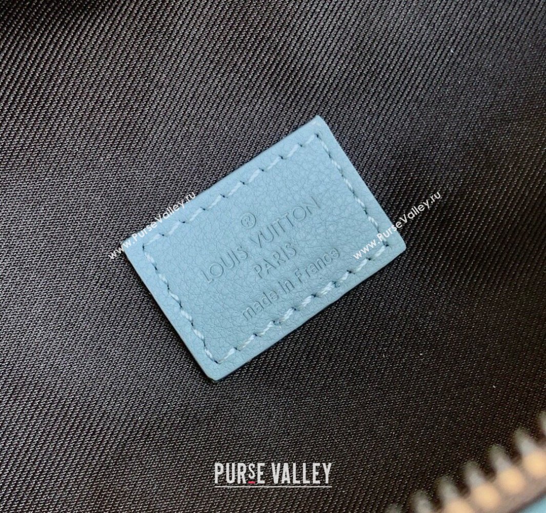Louis Vuitton Rush Bumbag in Monogram Shadow Leather M14782 Sky Blue 2025 (KI-250523062)