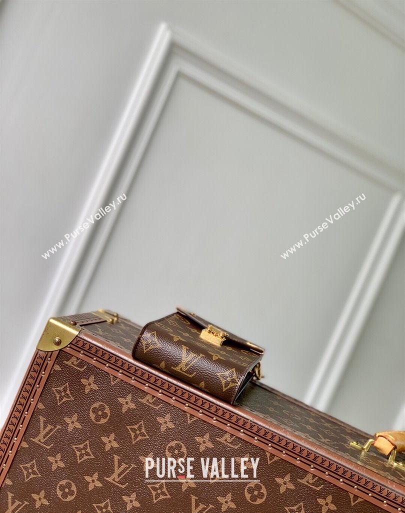 Louis Vuitton Phone Pouch Metis in Brown Monogram Canvas 2025 M13572 (KI-250523018)