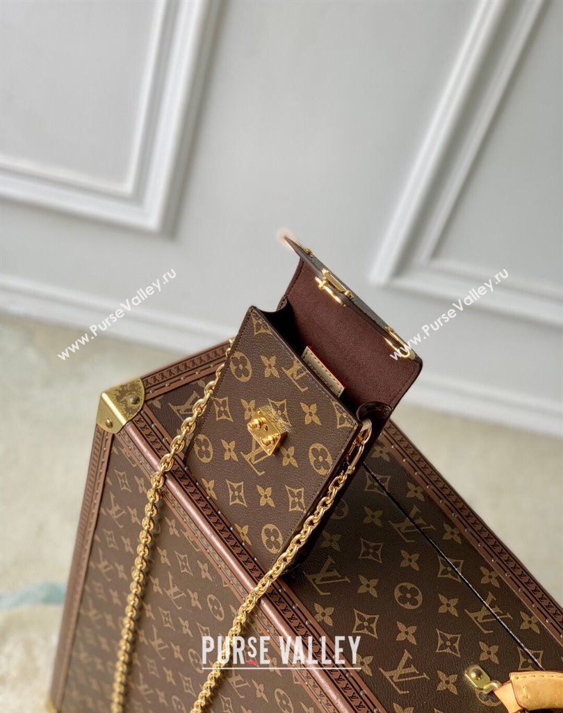 Louis Vuitton Phone Pouch Metis in Brown Monogram Canvas 2025 M13572 (KI-250523018)