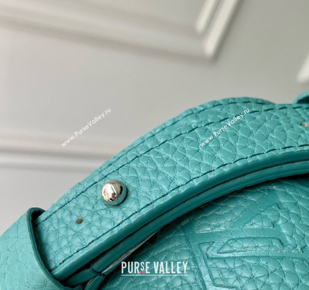 Louis Vuitton Mens Steamer Wearable Wallet Mini Bag in Monogram Leather Green2 2025 M13889 (KI-250524034)