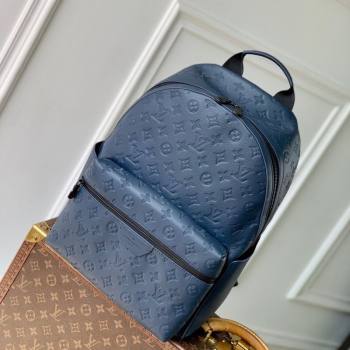 Louis Vuitton Discovery Backpack PM Bag in Navy Blue Monogram Shadow Leather M14884 2025 (KI-250523088)