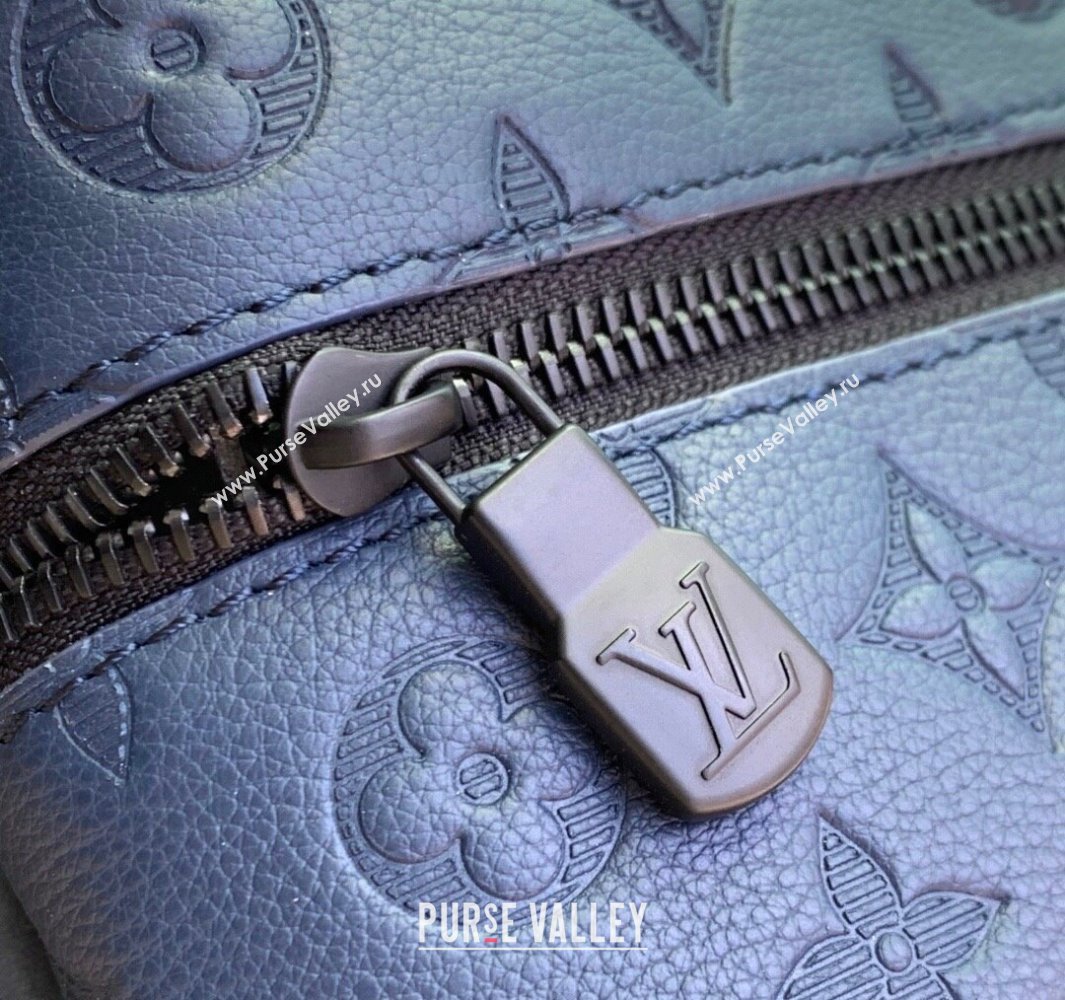 Louis Vuitton Discovery Backpack PM Bag in Navy Blue Monogram Shadow Leather M14884 2025 (KI-250523088)