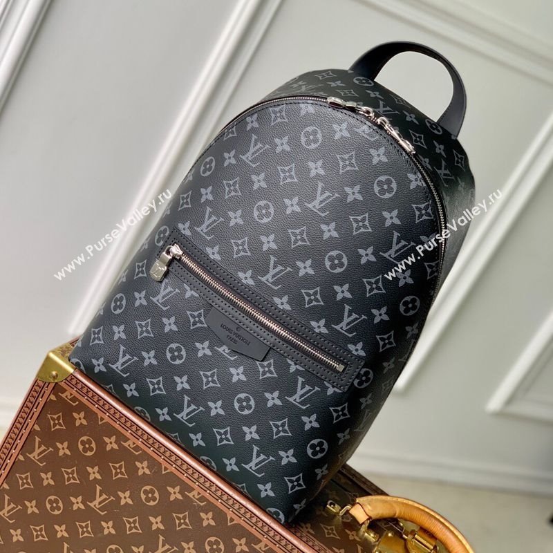 Louis Vuitton Mens Discovery Slim Backpack bag in Monogram Eclipse Canvas M14020 2025 (KI-250524041)