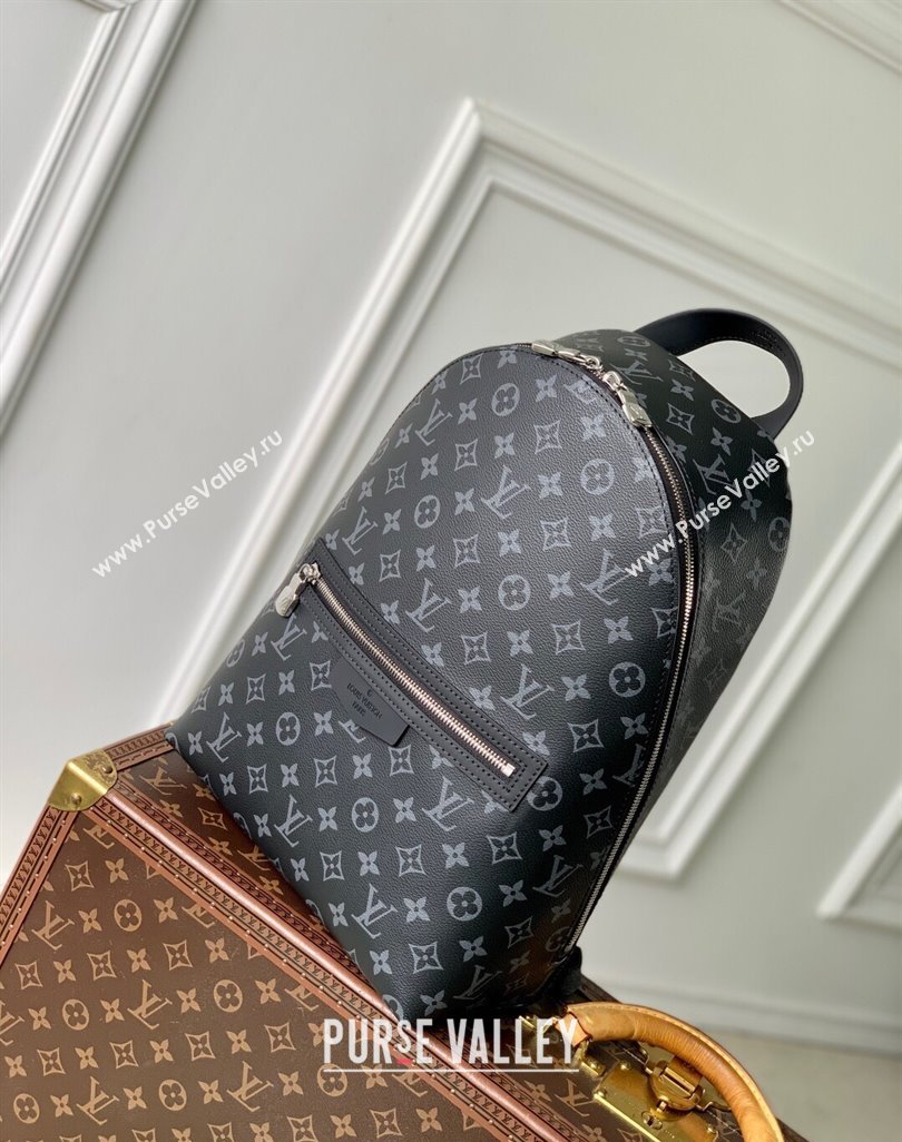 Louis Vuitton Mens Discovery Slim Backpack bag in Monogram Eclipse Canvas M14020 2025 (KI-250524041)