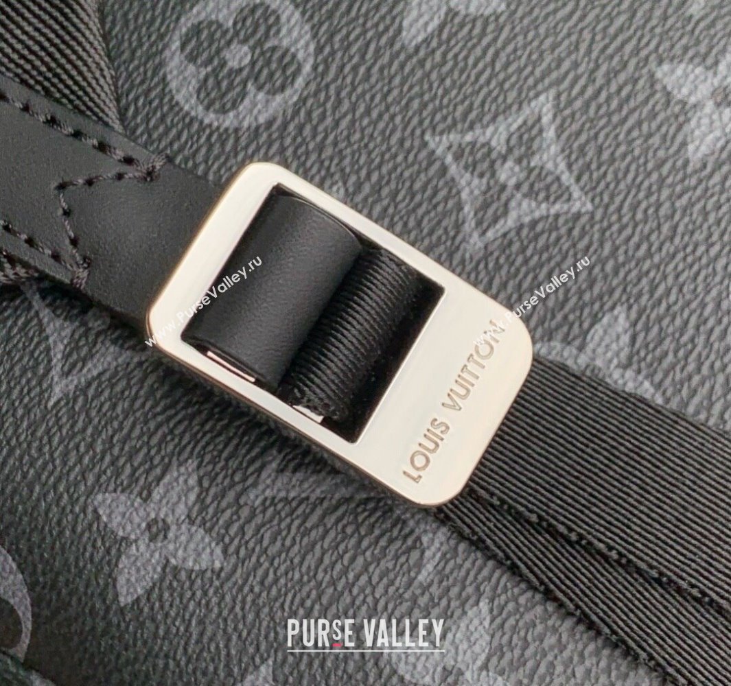 Louis Vuitton Mens Discovery Slim Backpack bag in Monogram Eclipse Canvas M14020 2025 (KI-250524041)