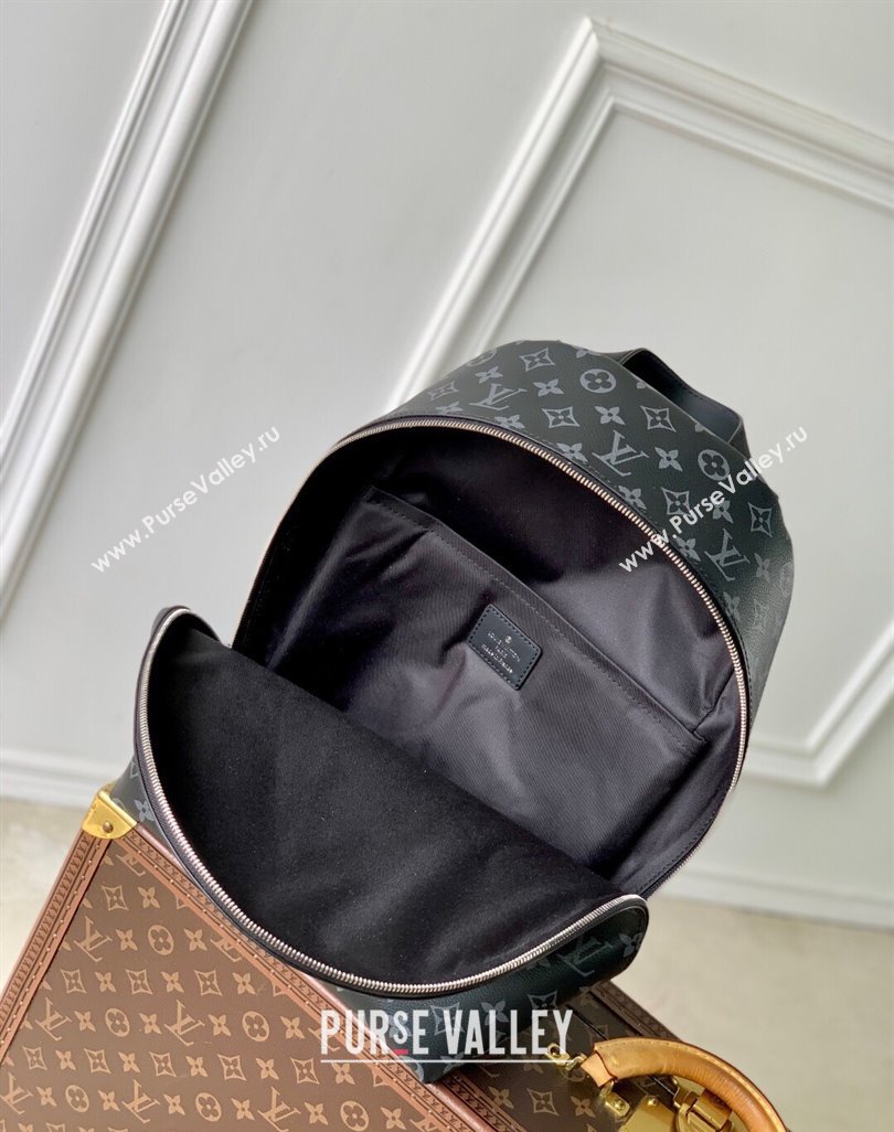 Louis Vuitton Mens Discovery Slim Backpack bag in Monogram Eclipse Canvas M14020 2025 (KI-250524041)