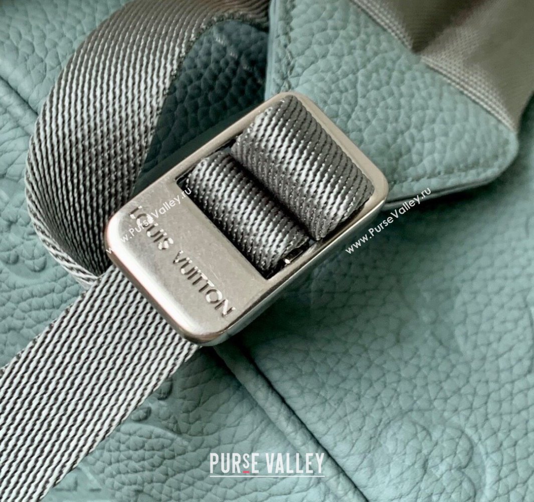 Louis Vuitton Mens Christopher MM Backpack Bag in Monogram Leather M13863 Misty Lake Green 2025 (KI-250524038)