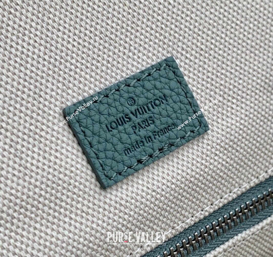 Louis Vuitton Mens Christopher MM Backpack Bag in Monogram Leather M13863 Misty Lake Green 2025 (KI-250524038)