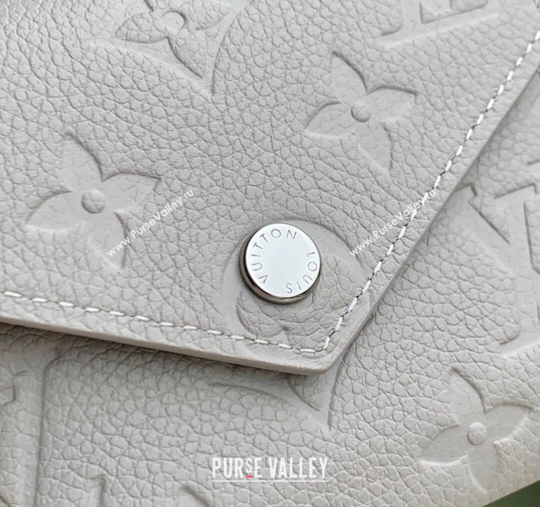 Louis Vuitton Victorine Wallet in Brume Grey Monogram Leather M13466 2025 (KI-250524039)