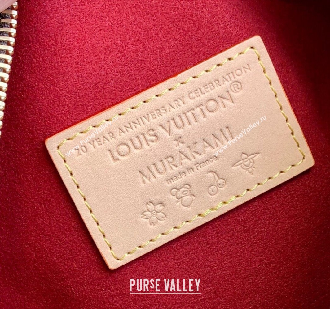 Louis Vuitton LV x TM Side Trunk MM Bag in Monogram Cherry Canvas M14278 2025 (KI-250523003)