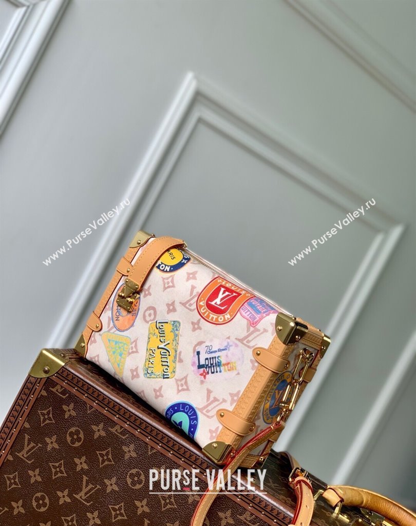Louis Vuitton Side Trunk MM Bag in Monogram Dune Canvas 2025 M14606 (KI-250523034)