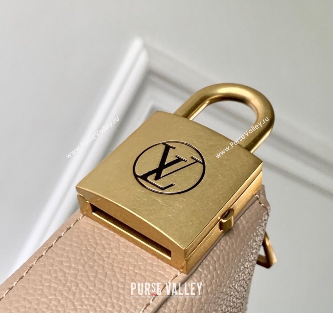 Louis Vuitton Low Key Cookie MM Bag in Calf Leather M14635 Walnut Beige 2025 (KI-250523090)